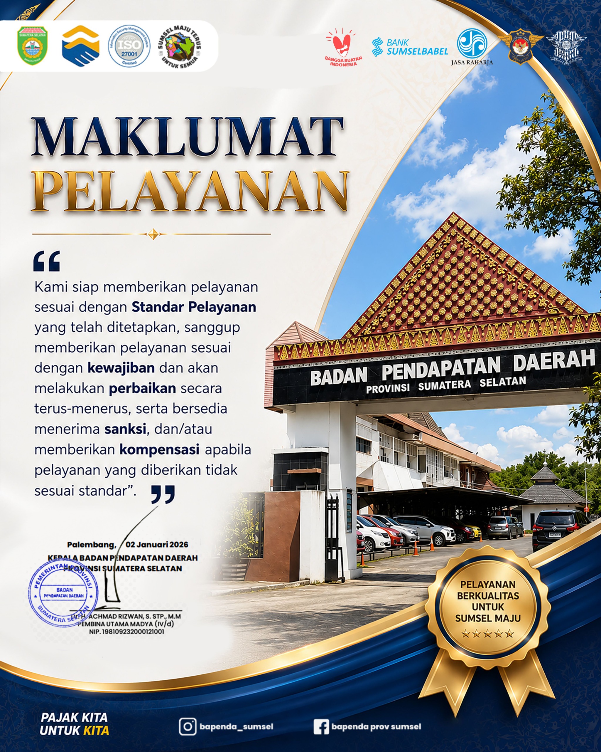 Maklumat Pelayanan